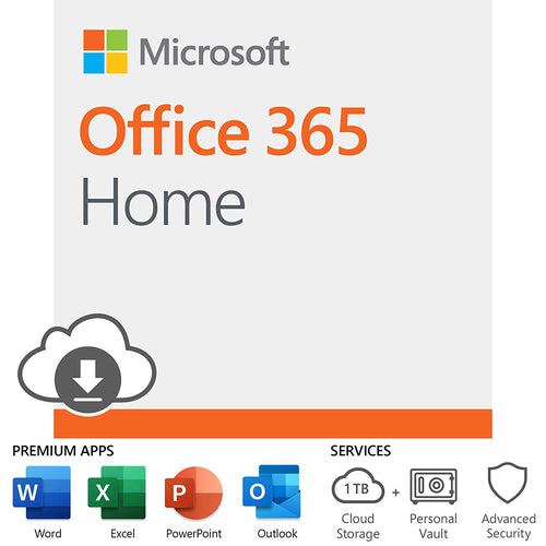 Microsoft Office 365 Home  12-month subscription, up to 6 people 100