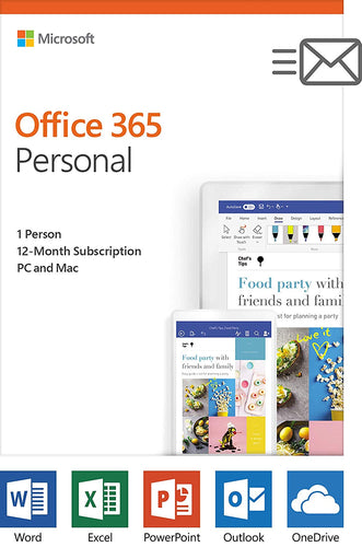 Microsoft Office 365 Personal  1-year subscription 67.99