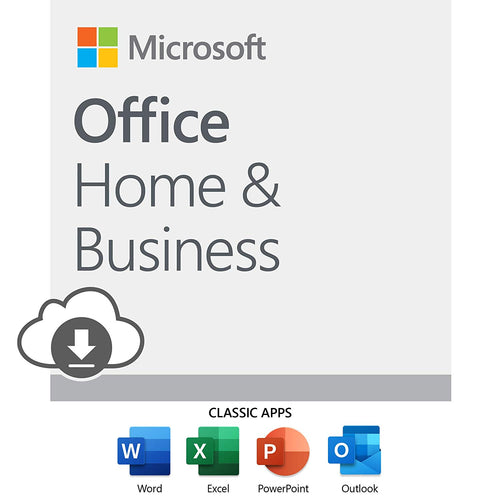 Microsoft Office Home and Business 2019 Download 1 Person Compatible on Windows 10 and Apple macOS 239.00