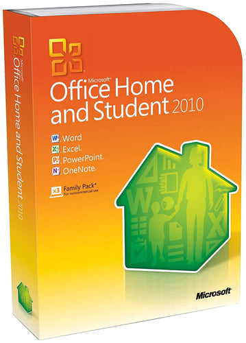 Microsoft Office Home and Student 2010 Family Pack, 3PC 229